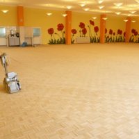 Aufarbeitung Mosaikparkett schliff