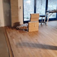 Eiche Vollholz verklebt Stabparkett Eiche